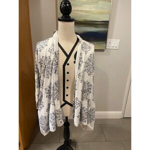Harry Potter Divination Mandala Hooded Cardigan Grey Cotton Womens Plus Size 3